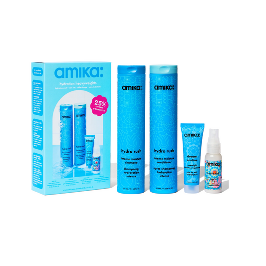 Amika Hydration Heavyweights Hydrating Wash + Care set