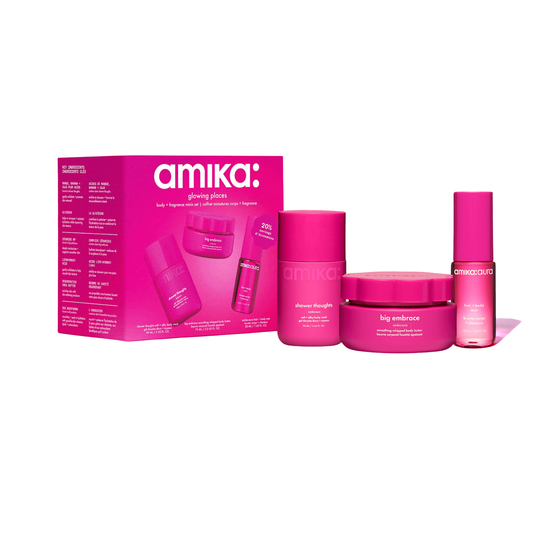 Amika Glowing Places Body Care & Fragrance Trial Set