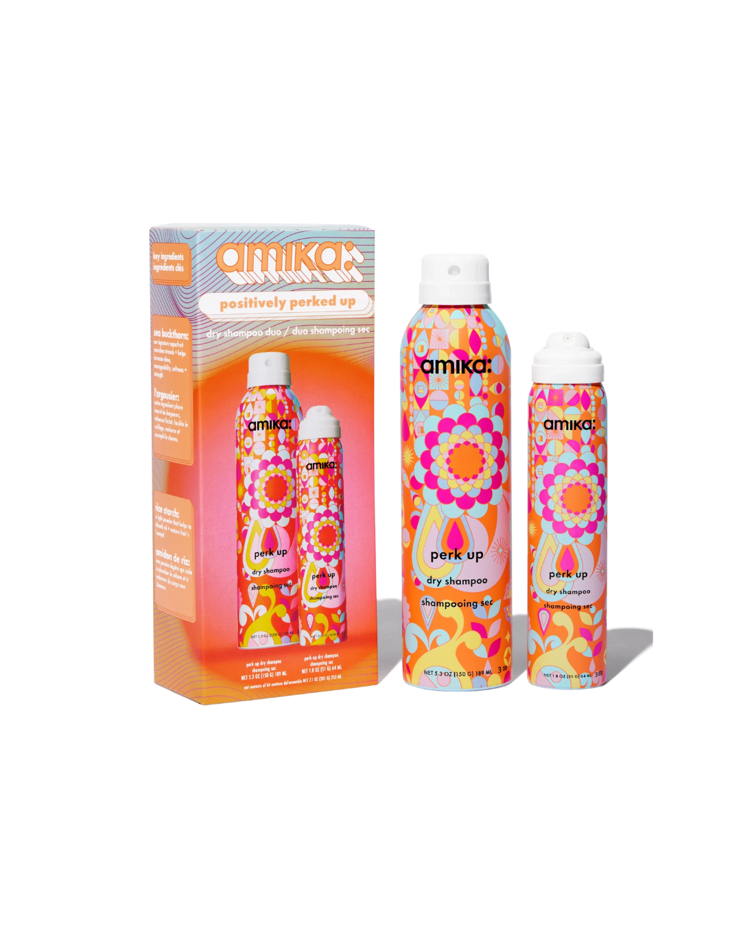 Amika Positively Perked Up Dry Shampoo Duo