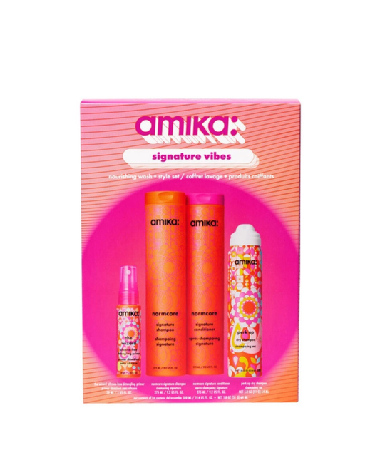 Signature Vibes Nourishing Wash + Style Set Kit